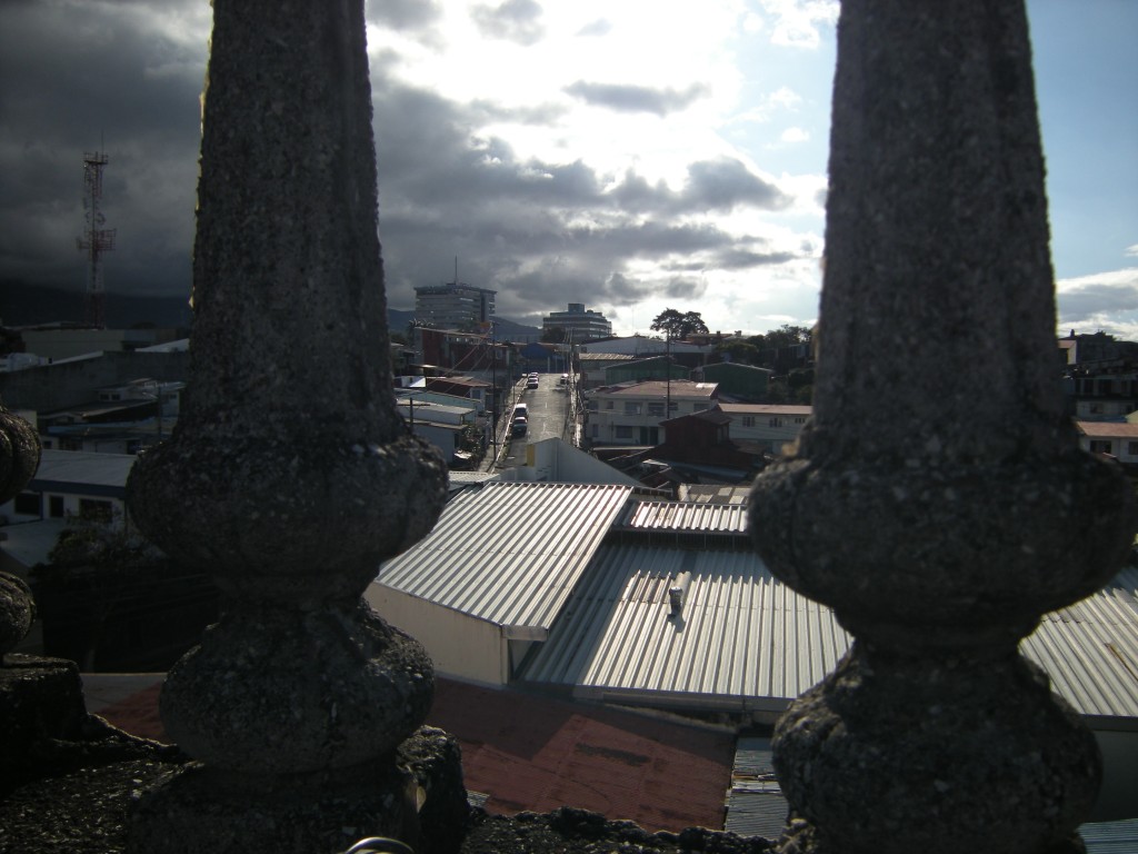 view from the Hotel Cacts