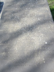 JDHooker gravestone